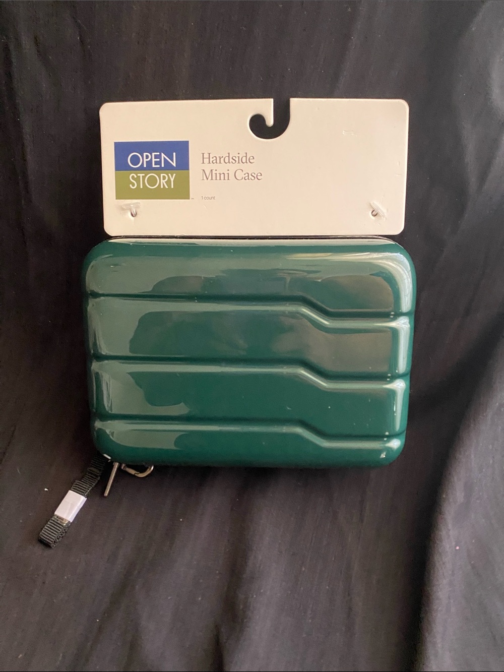 OPEN STORY Hardside Mini Case — Forest Green